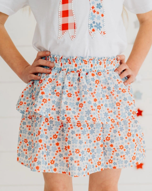 Belle Floral Skort