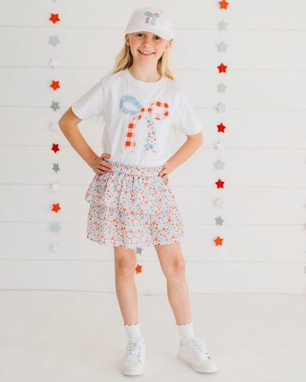 Belle Floral Skort