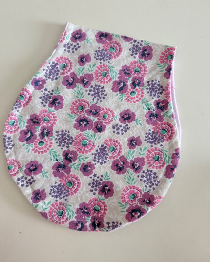 Floral Burp Rag